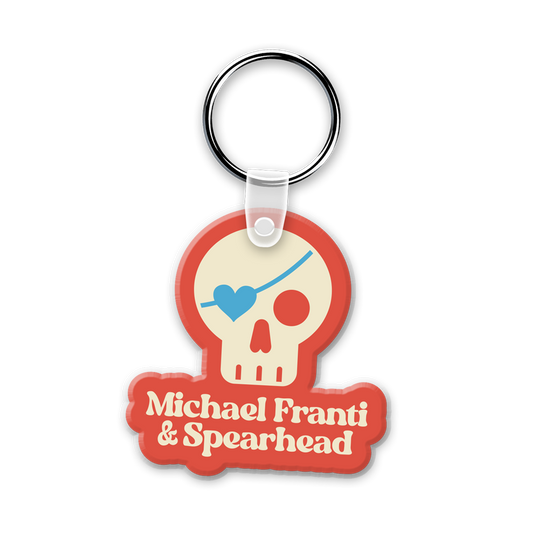 Michael Franti - Skull Squeezable Key Chain.